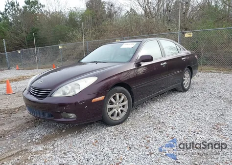 2004 Lexus Es 330 из США, поврежденный, VIN JTHBA30G645041230